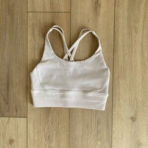 Lululemon Energy Longline Bra Ribbed Luxtreme